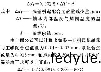 大型(xing)離心風(feng)機主軸磨(mo)損分(fen)析(xi) 大(da)型離(li)心(xin)風(feng)機(ji)主軸(zhou)磨損分(fen)析(xi)