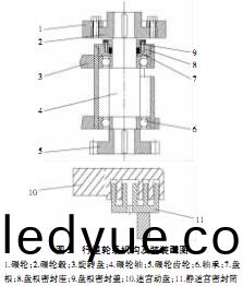 生物質(zhi)成型(xing)機(ji)行星輪(lun)係機構(gou)及(ji)裝(zhuang)配(pei)圖